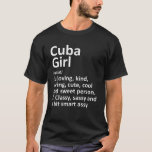 Camiseta CUBA GIRL MO MISSOURI Funny City Home Gift<br><div class="desc">CUBA GIRL MO MISSOURI Funny City Home Gift</div>