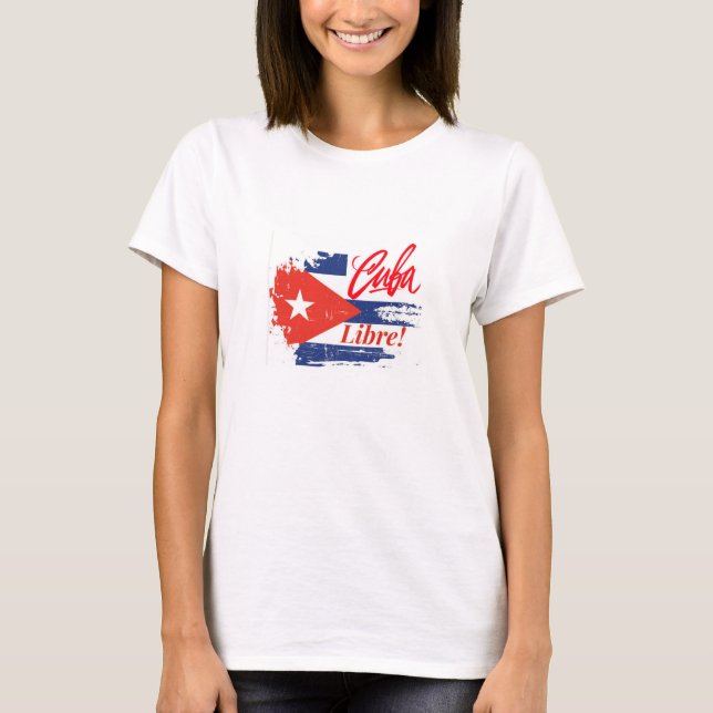 CAMISETA CUBA LIBRE! (Frente)