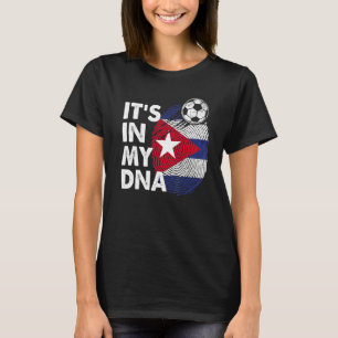 Camiseta Cuba: Minha Equipe Cubana De Bandeiras Do Dna