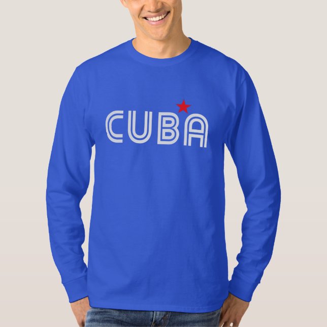 Camiseta Cuba Retro (Frente)