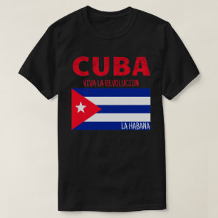 Camiseta Cuba Viva La Revoluciation