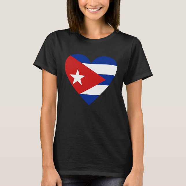 Camiseta Cuban Flag Cuba Pride Cuba Travel Proud Cuban Cuba (Frente)