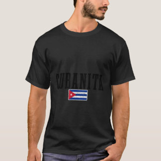 Camiseta Cubanita Bandeira do Orgulho Cubano