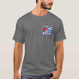 Camiseta Cubano Engraçado Dizendo Havana Cuba Flag Asere Qu