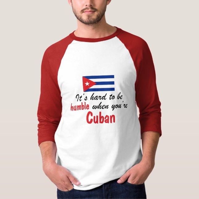 Camiseta Cubano humilde (Frente)