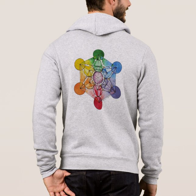 Camiseta Cube Hoodie de Metatron (Verso)