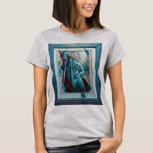 Camiseta Cubist Art Deco Belly Dancer