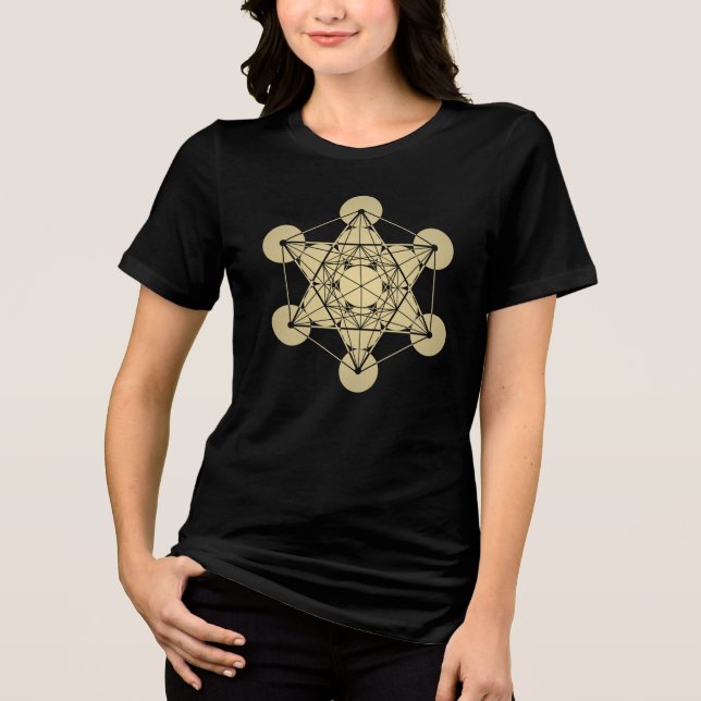 Camiseta Cubo de Metatron (Frente)