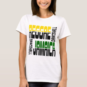 Camiseta Cubo de salão de dança de Jamaica da reggae, 3
