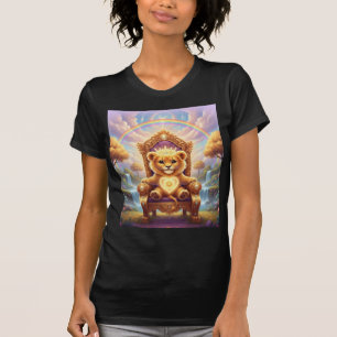 Camiseta Cubo Dourado de Luz — Infância Nirvana Divertido