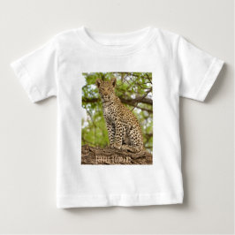 Camiseta Cubo-leopardo num Membro, Camiseta-bebê