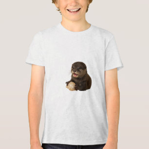 Camiseta Cubo Ocupado com Seashell