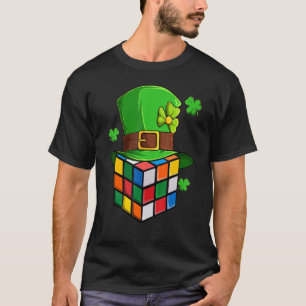 Camiseta Cubo Speed Cortando Rua Quebra-cabeça de Matemátic