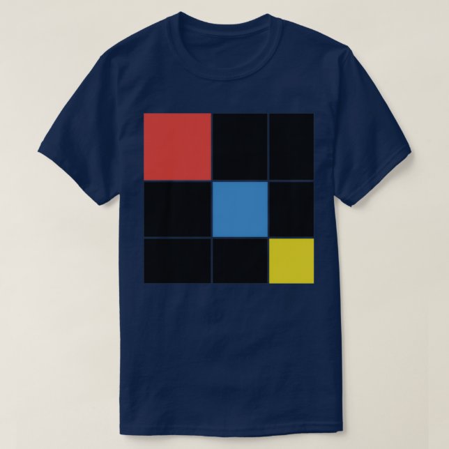 Camiseta Cubo Trinomial (Frente do Design)