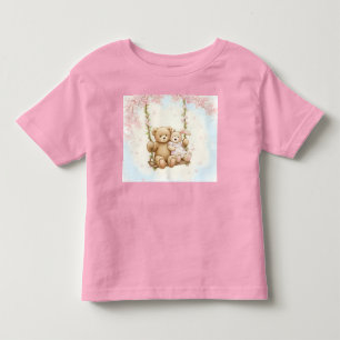 Camiseta Cubo Urso e Coelho no Swing