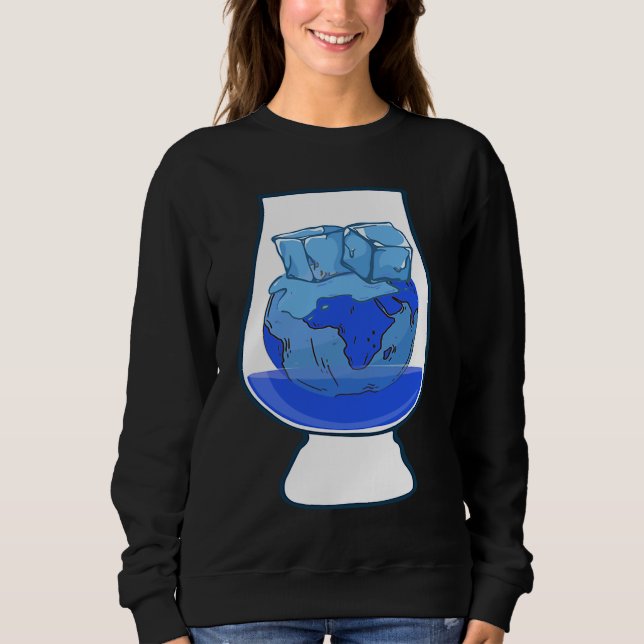 Camiseta Cubos de Gelo Terra Oceano (Frente)