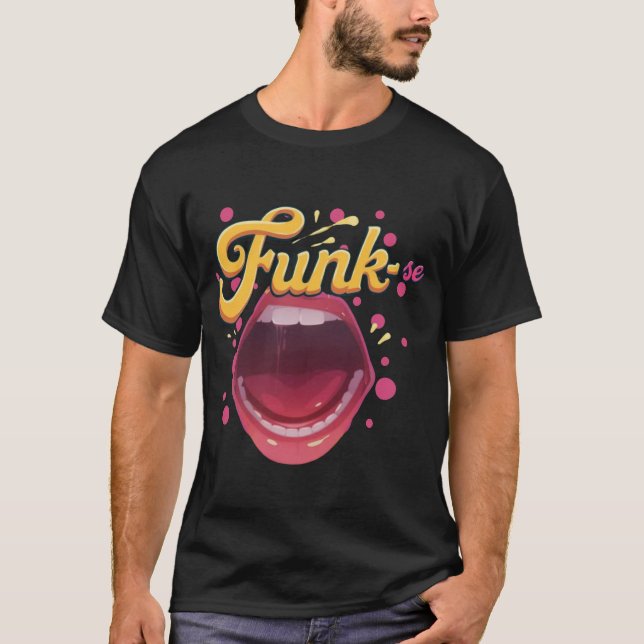 Camiseta Cubra-se de estilo. Funk-se! (Frente)