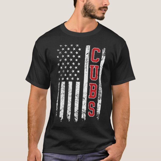 Camiseta Cubs Vintage (Frente)