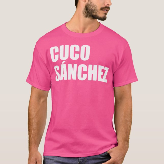 Camiseta Cuco Sanchez Cantor Mexicano (Frente)