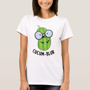 Camiseta Cucum blur Funny Veggie Cucumber Pun