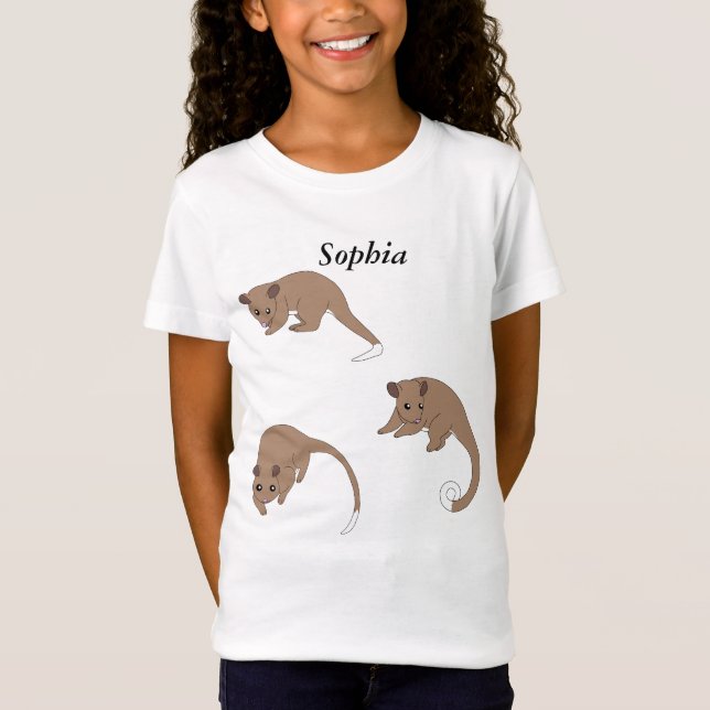 Camiseta Cuçus de Cauda Anelada (Frente)