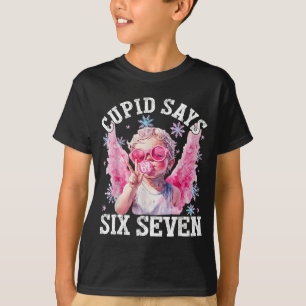 Camiseta Cud Engraçado Diz Seis Sete Namorado 67 Meme Homen