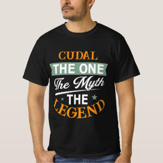 Camiseta Cudal The One The Myth The Legend