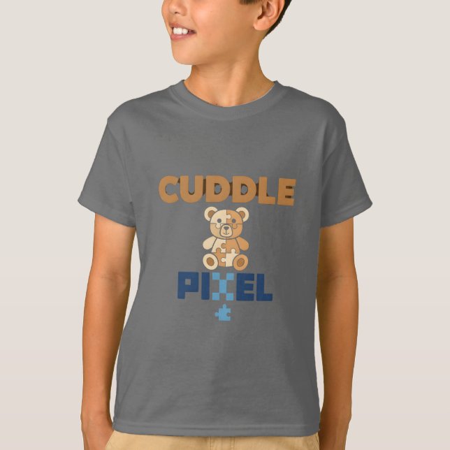 CAMISETA CUDDLE  FO  PIXEL (Frente)