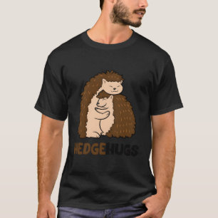 Camiseta Cuddle Hedgehog Huggg Hedgeh Cuddle