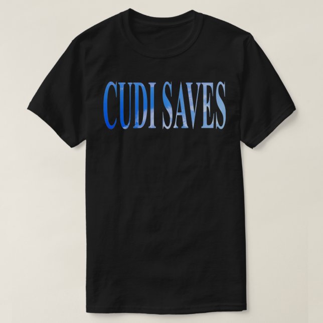 Camiseta CUDI SAVES - ESTILO KID CUDI STYLE T Shirt essenci (Frente do Design)