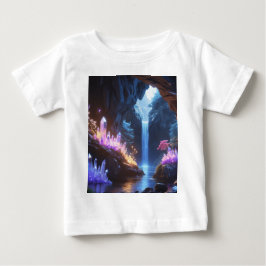Camiseta Cueva de cristal con cascada mágica