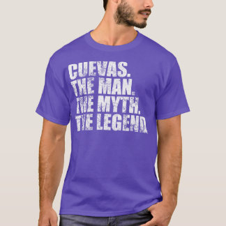 Camiseta CuevasCuevas Nome da família Cuevas sobrenome Cuev
