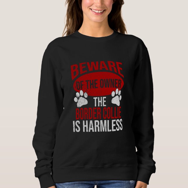 Camiseta Cuidado - Cachorro-Pai Cachorro Mãe Fronteira Cach (Frente)