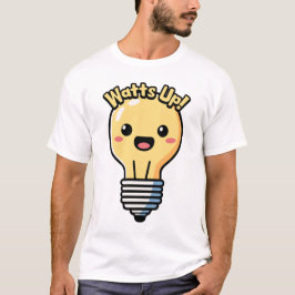 Camiseta Cuidado! Cartoon Lightbulb