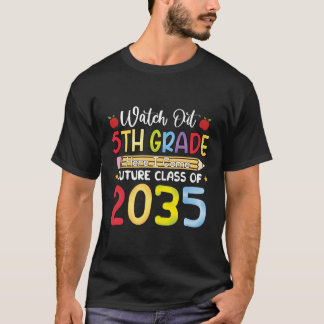 Camiseta Cuidado Com A 5 Grau Aqui Eu Virei A Futura Classe