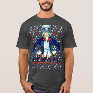 Camiseta Cuidado Com A Fúria De Uma Estrela Patriótica Do P
