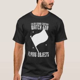 Camiseta Cuidado Com A Guarda De Cor Para Objetos Voantes E