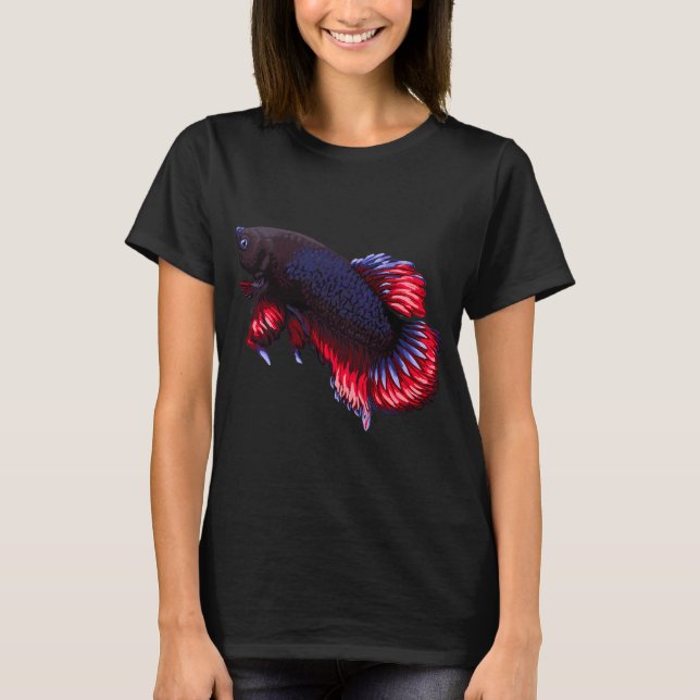 CAMISETA CUIDADO COM A PESCA  (Frente)