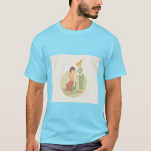 Camiseta Cuidado com a Vacinação.
