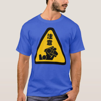 Camiseta Cuidado com Jitz Jiu Jitsu Original 1