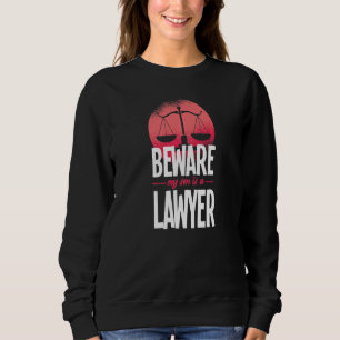 Camiseta Cuidado Com Meu Filho É Advogado Advogado Advogado
