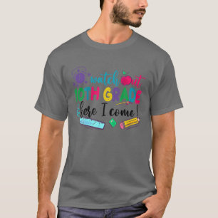 Camiseta Cuidado Com O 10º Ano Aqui Eu Volto Para A Escola