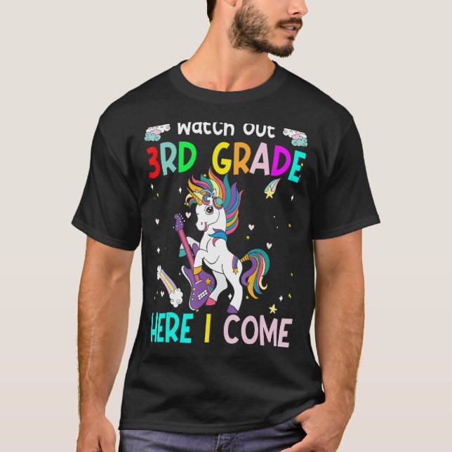 Camiseta Cuidado Com O 3º Grau Aqui Eu Volto Para O Sc (Frente)