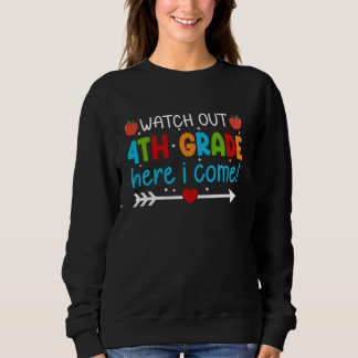 Camiseta Cuidado Com O 4º Ano Aqui Eu Volto Para A Sc