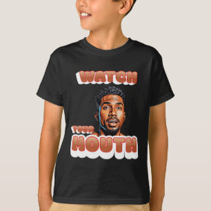 Camiseta Cuidado com o adesivo
