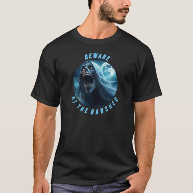 Camiseta Cuidado com o banshee (Frente)