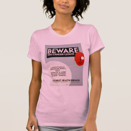 Camiseta Cuidado Com O Cancer Quack