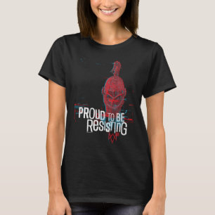 Camiseta Cuidado Com O Capacete Da Legião Dos Cães Orgulhos