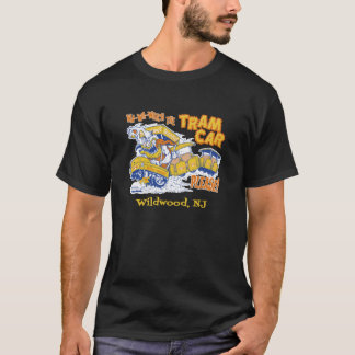 Camiseta Cuidado com o carro elétrico, por favor! Ajustado