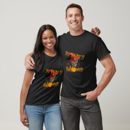 Camiseta Cuidado com o crânio das bruxas do Halloween